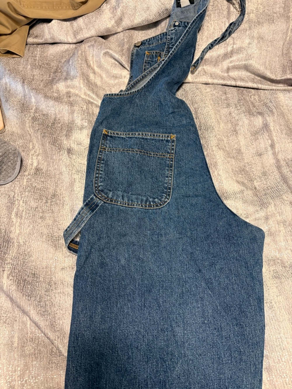 Polo by Ralph Lauren Medium Blue Denim Women's Overalls - Picture 4 of 7